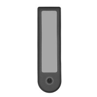 Capac de protectie panou bord Xiaomi Mijia M365 (Negru)